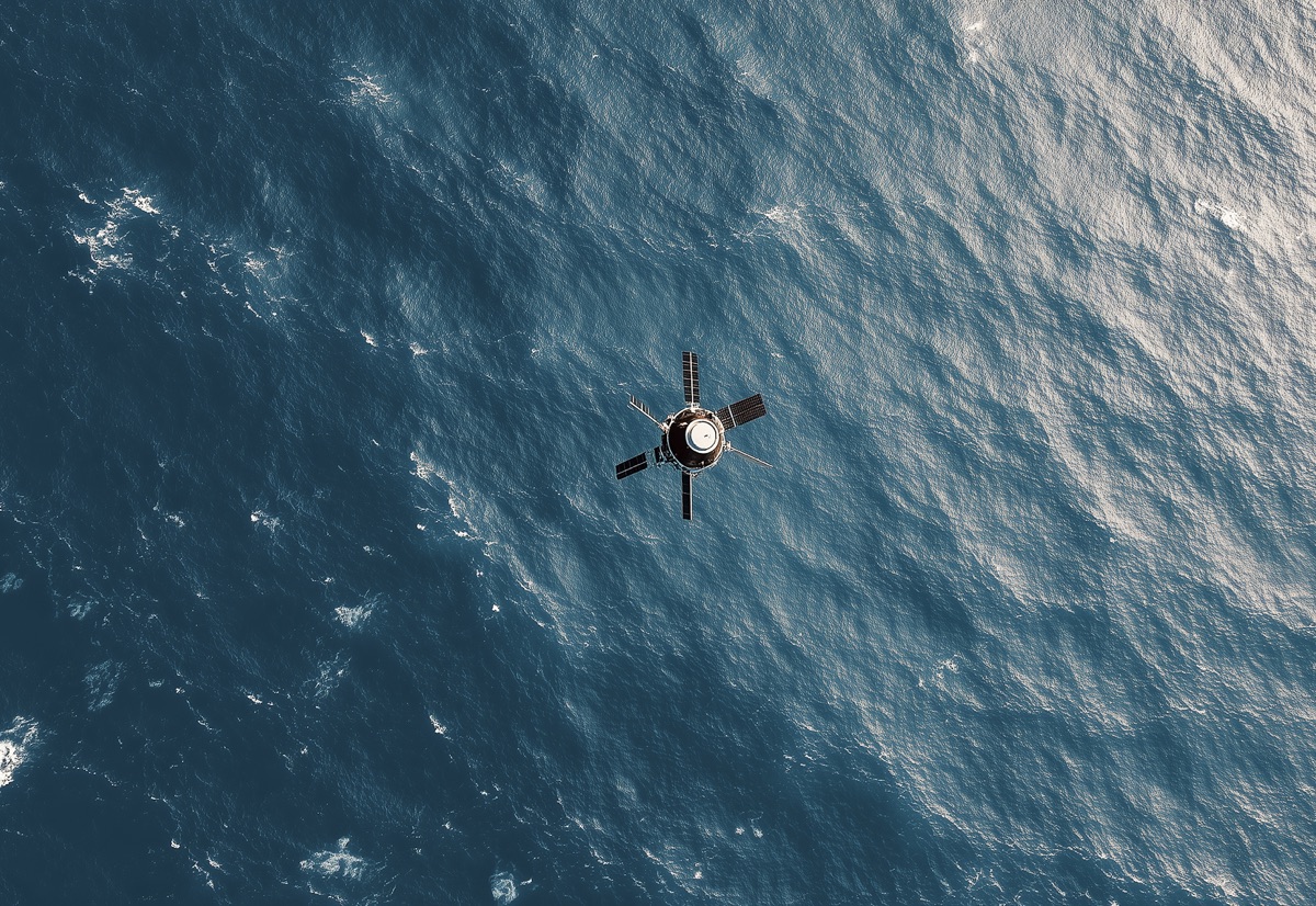 Aerial green landscape